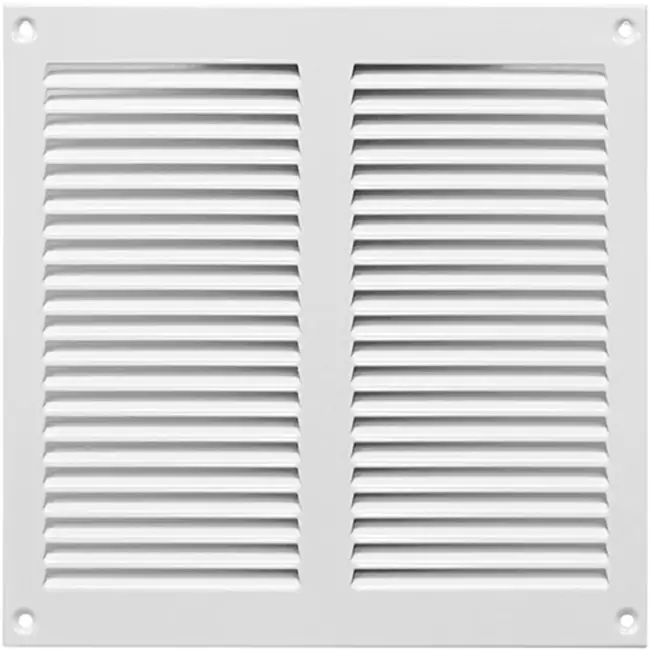 Metal grille 200x200mm white - MR2020
