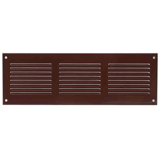 Metal grille 300x100mm brown - MR3010B