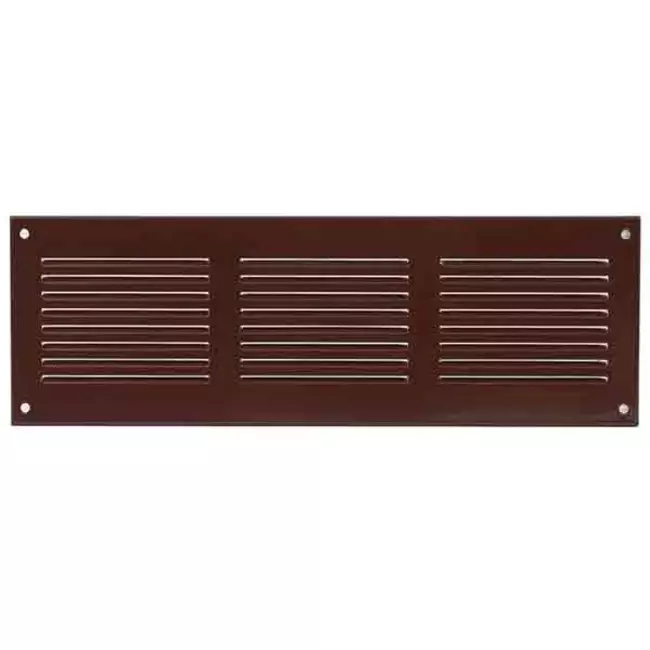 Metal grille 300x100mm brown - MR3010B