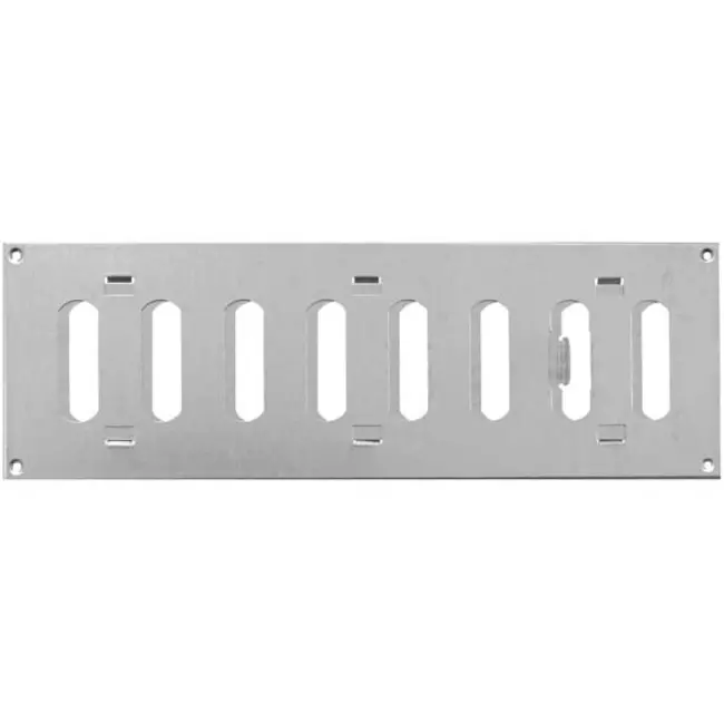 Adjustable metal slot diffuser 300x100 galvinized - MR3010RZn