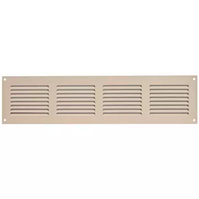 Metal grille 400x100mm beige - MR4010Y