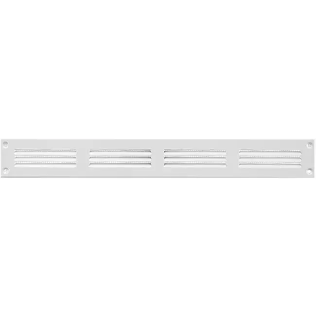 Metal grille 400x50mm white - MR405