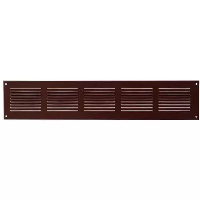 Metal grille 500x100mm brown - MR5010B