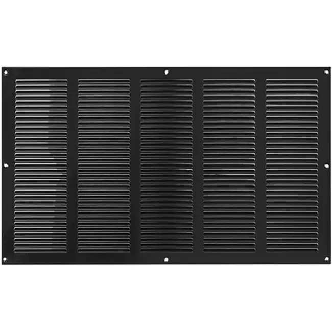 Metal grille 500x300mm black - MR5030M - RAL9005