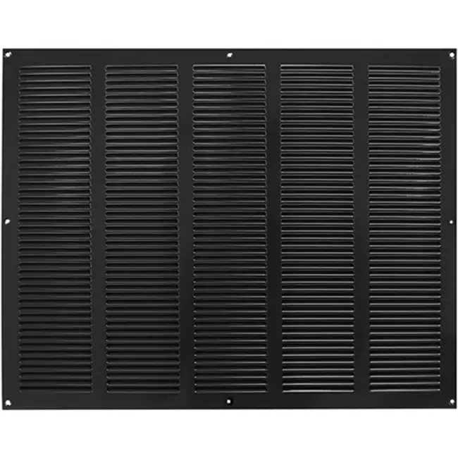 Metal grille 500x400mm black - MR5040M - RAL9005