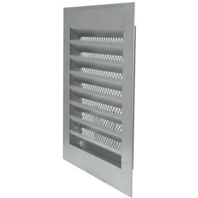 Metal grille industrial 150x200mm zinc - MRF1520Zn