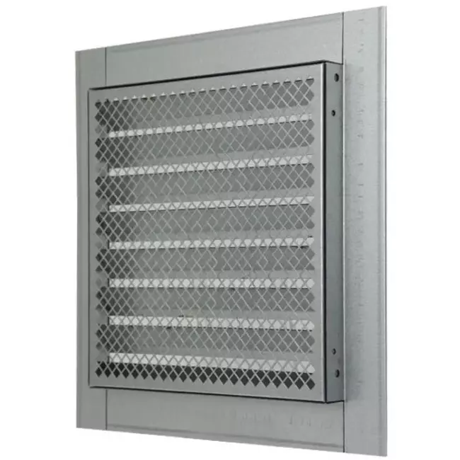 Metal grille industrial 200x200mm zinc - MRF2020Zn