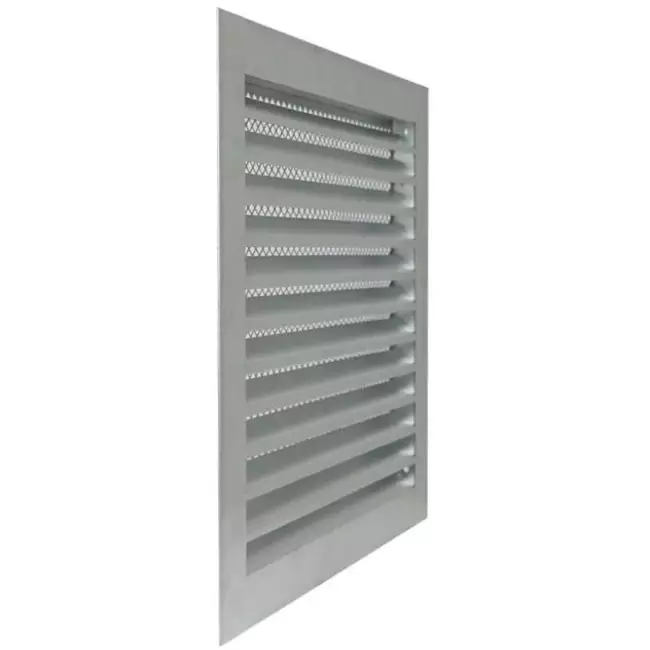 Metal grille industrial 200x200mm zinc - MRF2020Zn