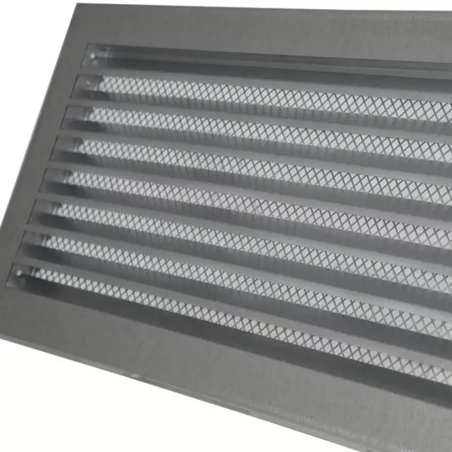 Metal grille industrial 500x200mm zinc - MRF5020Zn
