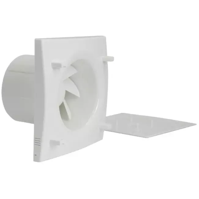 Vent Axia silent bathroom extractor fan Ø100 mm - With timer and humidity sensor - Vent Axia Mute 100 HTN