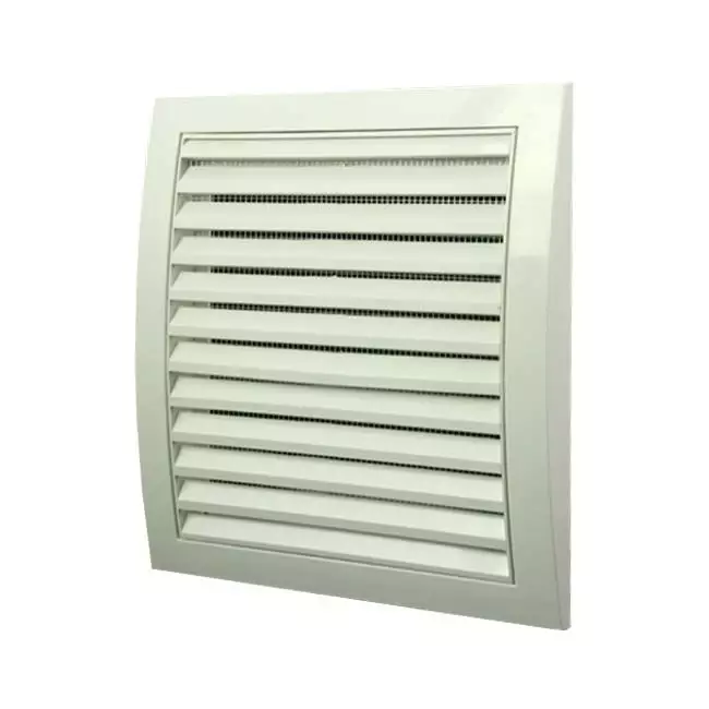 Wall grille 190x190 white - N12