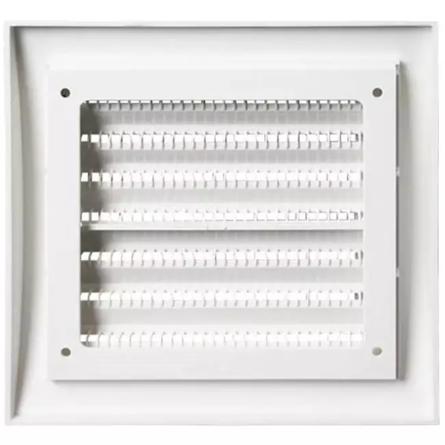Wall grille 190x190 white - N12
