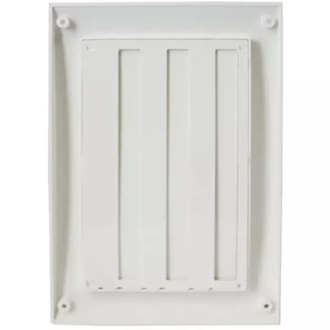 Wall grille Adjustable 250x170 mm white - N25R