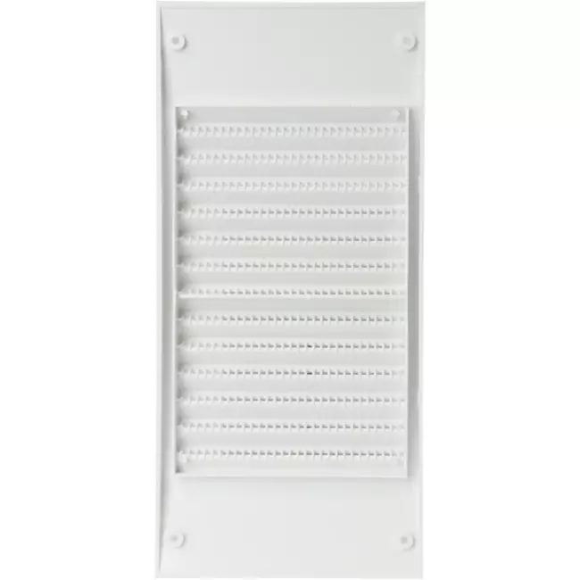 Wall grille 300x140 mm white - N30