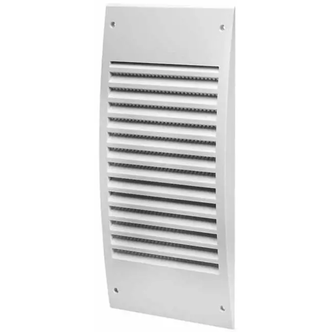 Wall grille 300x140 mm white - N30