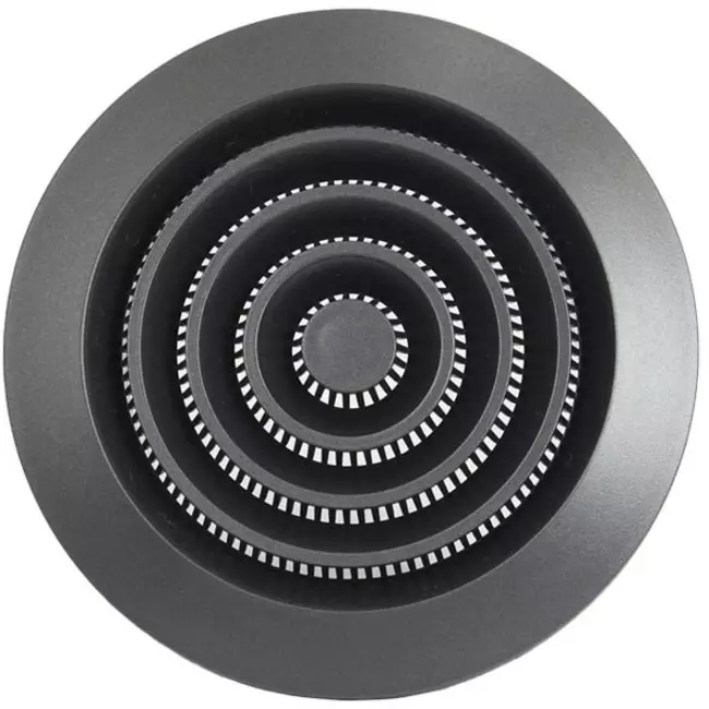 Round ventilation grille Ø100 mm anthracite - NGA100A