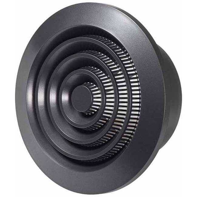 Round ventilation grille Ø100 mm anthracite - NGA100A
