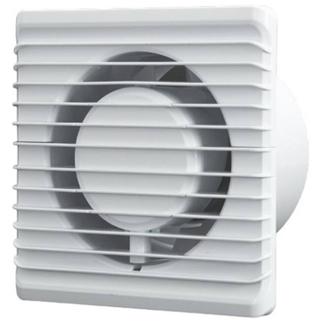 Bathroom extractor fan Ø 100 mm white - energy planet 100PS