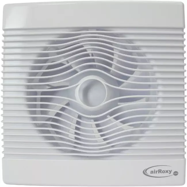 Bathroom extractor fan white with humidity sensor and timer - Ø 100 mm (pRemium 100HS)