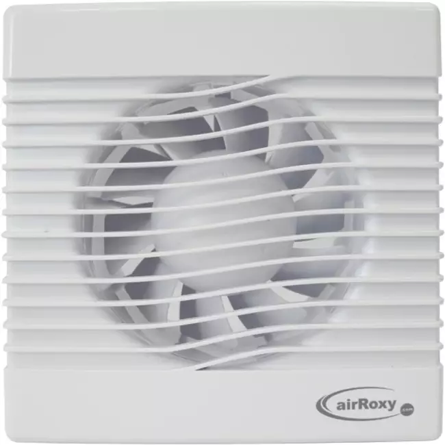 Bathroom extractor fan white - Ø 100 mm (pRim100S)