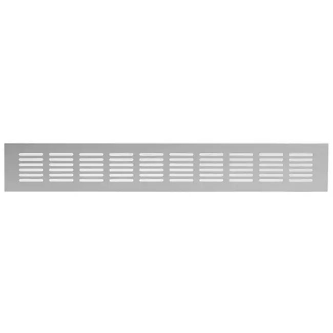 Skirting diffuser aluminium - silver L=400mm x H=60mm -RA640S