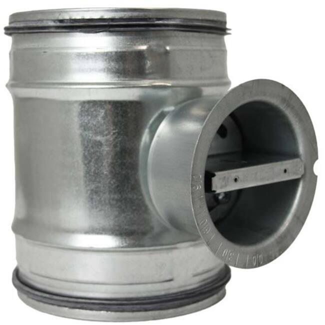 Manually-operated check valve Ø 200mm for spiral duct