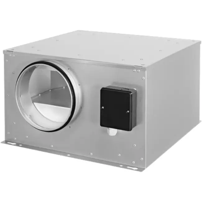 Ruck insulated box fan ISOR with EC motor 555 m³/h diameter 150 mm - ISOR 150 EC K 01