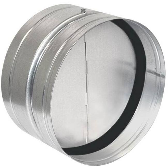 Ruck® back draught shutter with rubber seal diameter 100 - RSK 100D