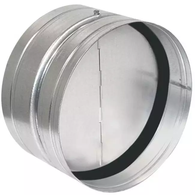 Check valve with rubber seal Ø 125mm