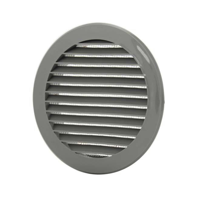 Vane grille diameter: 100mm grey - VR100P