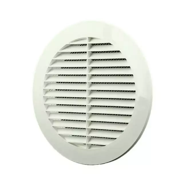 Vane grille diameter: 150mm white - VR150