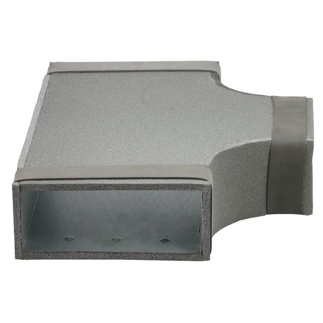 Thermoduct T-piece 90 degrees 220x80 - 220x80 for flue pipe