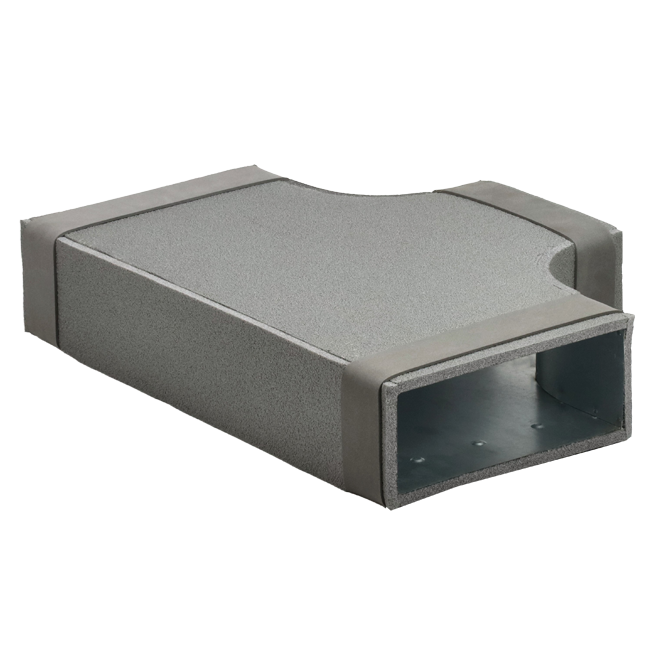 Thermoduct T-piece 90 degrees 220x80 - 220x80 for flue pipe