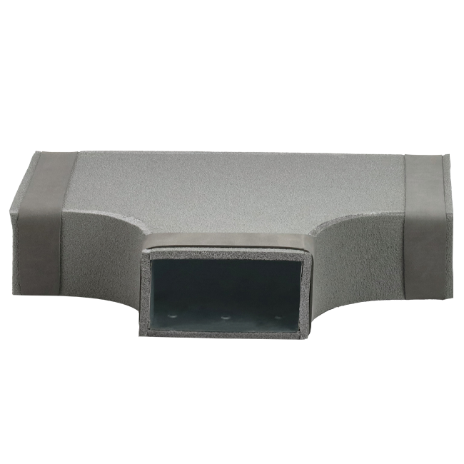 Thermoduct T-piece 90 degrees 220x80 - 220x80 for flue pipe