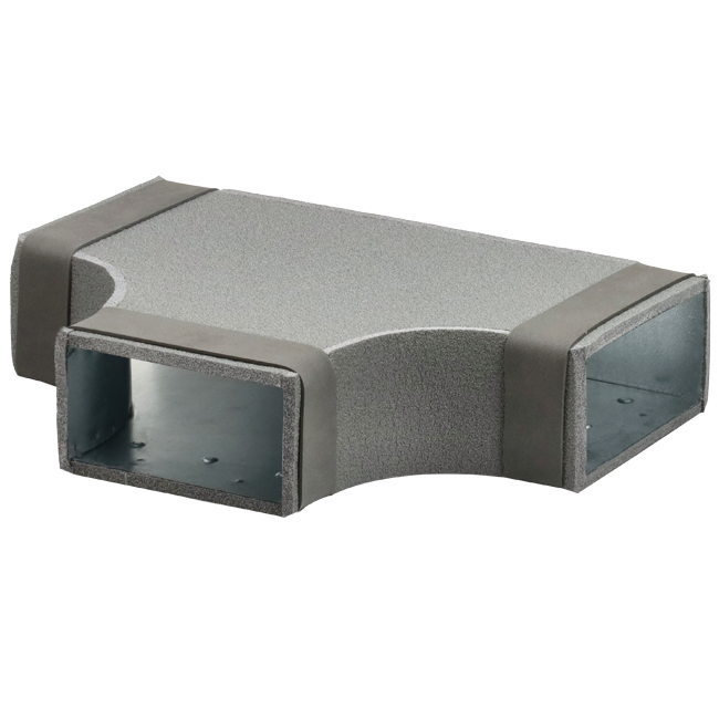 Thermoduct T-piece 90 degrees 300x80 - 220x80 for ducting
