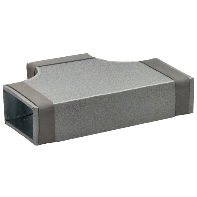 Thermoduct T-piece 90 degrees 300x80 - 300x80 for flue pipe