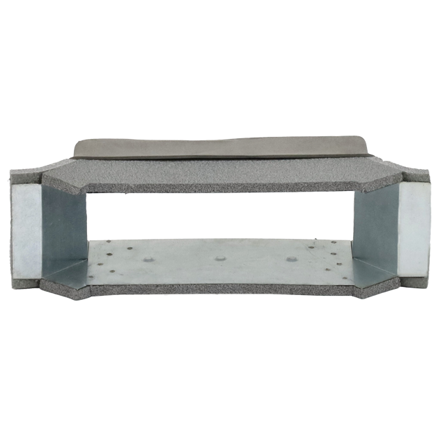 Thermoduct side connection 170mm x 80mm duct