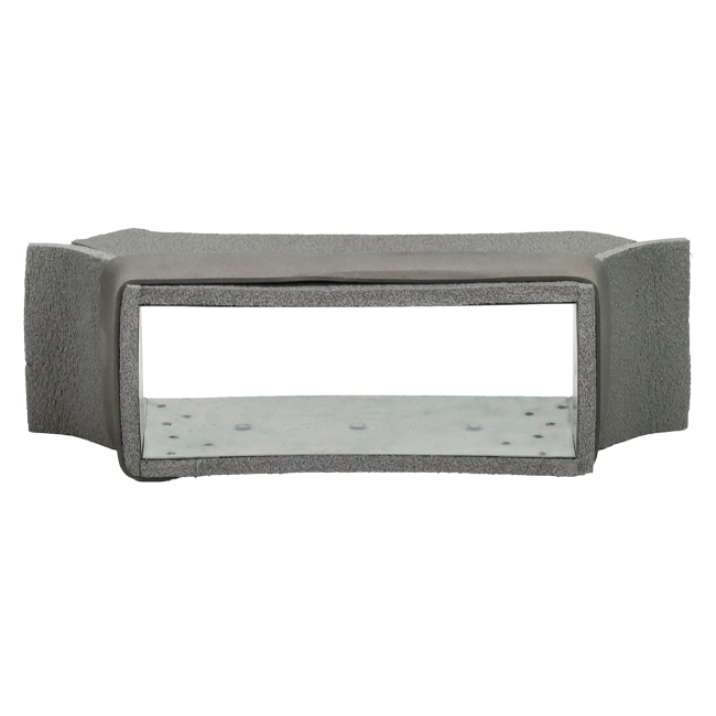 Thermoduct side connection 170mm x 80mm duct