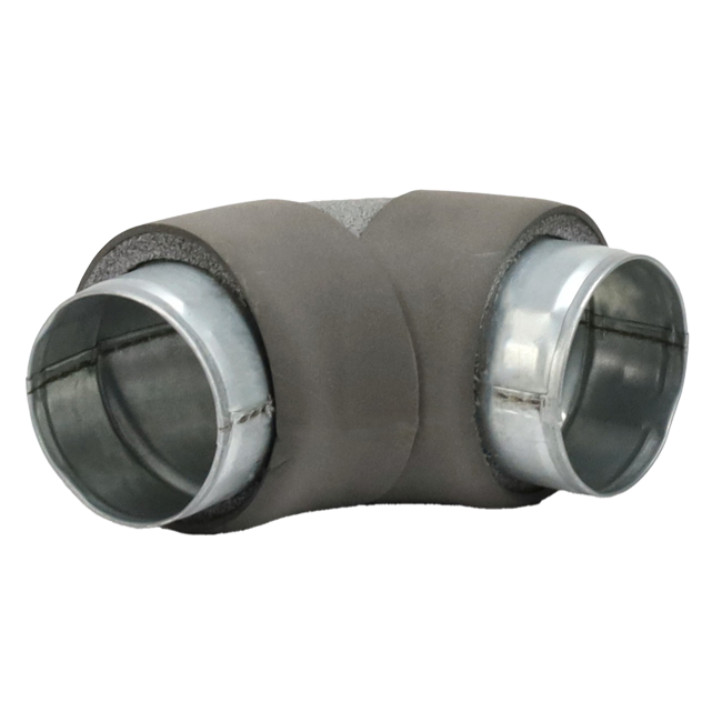 Thermoduct bend diameter 80 mm 90º (not safe)