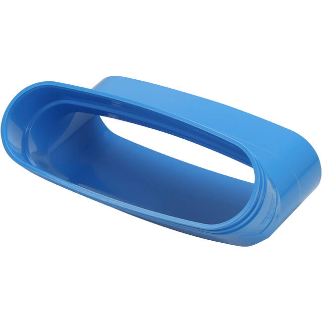Wavin Ventiza Elbow 45 degrees PVC oval 235x80 mm vertical M/S