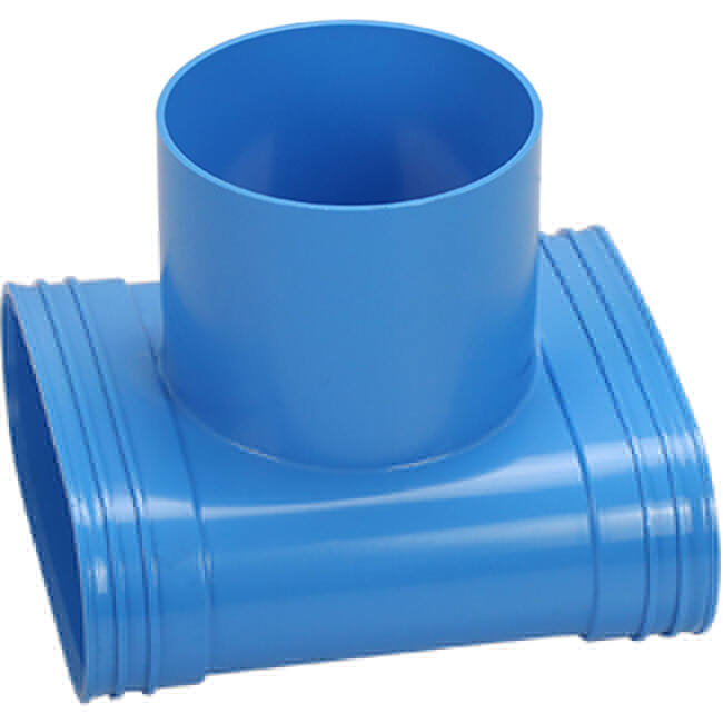 Wavin Ventiza PVC T-piece oval 195x80 mm with diameter 160 mm M/M/M