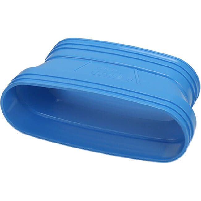 Wavin Ventiza Transition PVC Oval 235x80 mm to 195x80 mm M/M