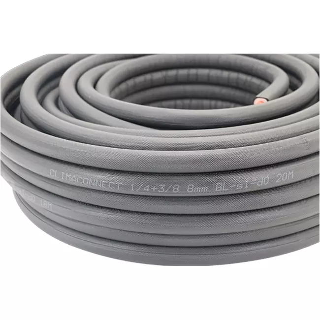 ClimaConnect Duo insulated cooling pipe 1/4-3/8 reel 20 meters