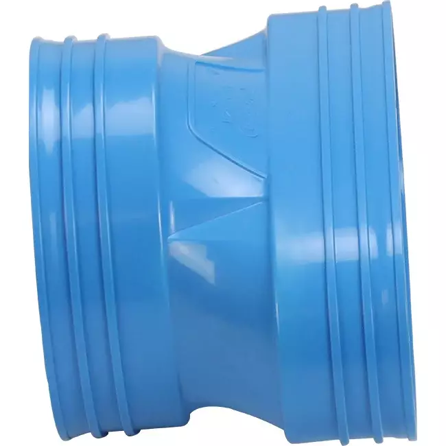 Wavin Ventiza Transition PVC Oval 235x80 mm to 160 mm M/M