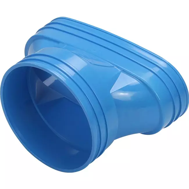 Wavin Ventiza Transition PVC Oval 235x80 mm to 160 mm M/M