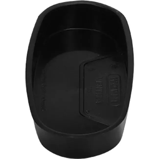 Wavin Ventiza End Cap PVC Oval Duct 195x80 mm