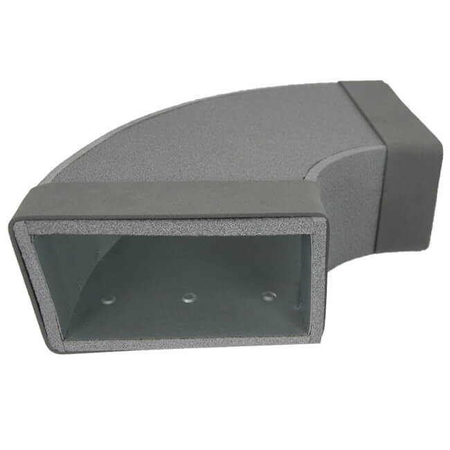 Thermoduct bend 90 degrees 170x80 horizontal duct