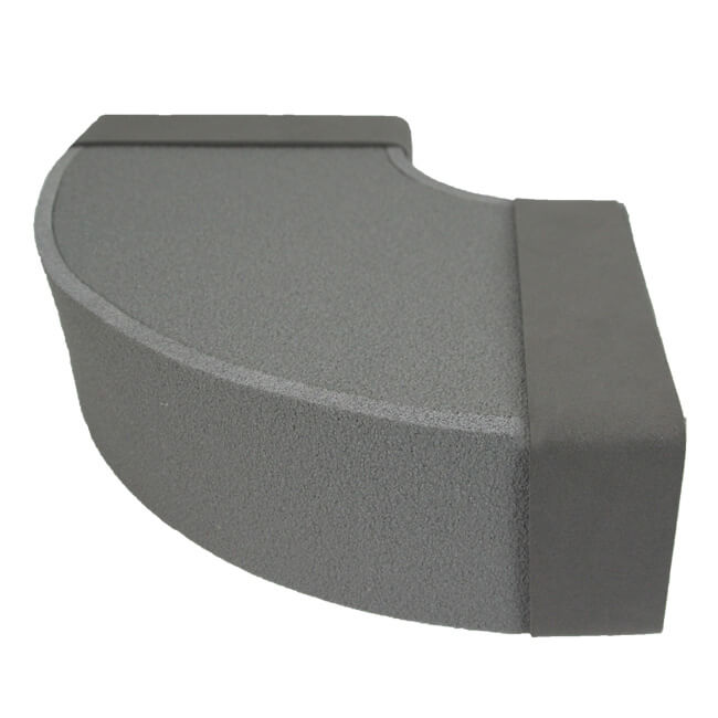 Thermoduct flat duct elbow 90 degrees 300x80 mm horizontal