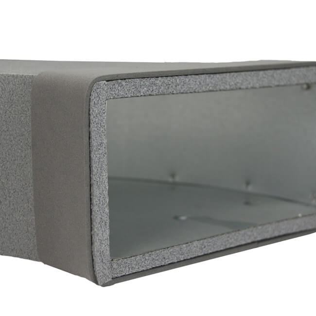 Thermoduct flat duct elbow 90 degrees 300x80 mm horizontal