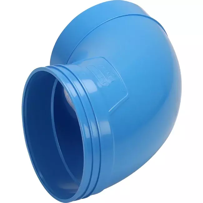 Wavin Ventiza 90 degrees PVC bend round 160 mm M/S